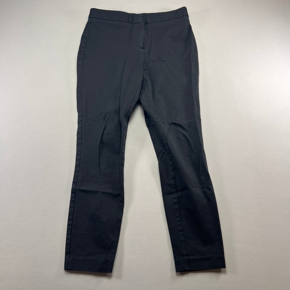 Metaphor Dress Pants Womens 6 Black Cotton Stretch Skinny Leg Formal Business